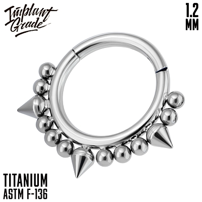 Кольцо-кликер Thorn 1.2 мм (16 G)